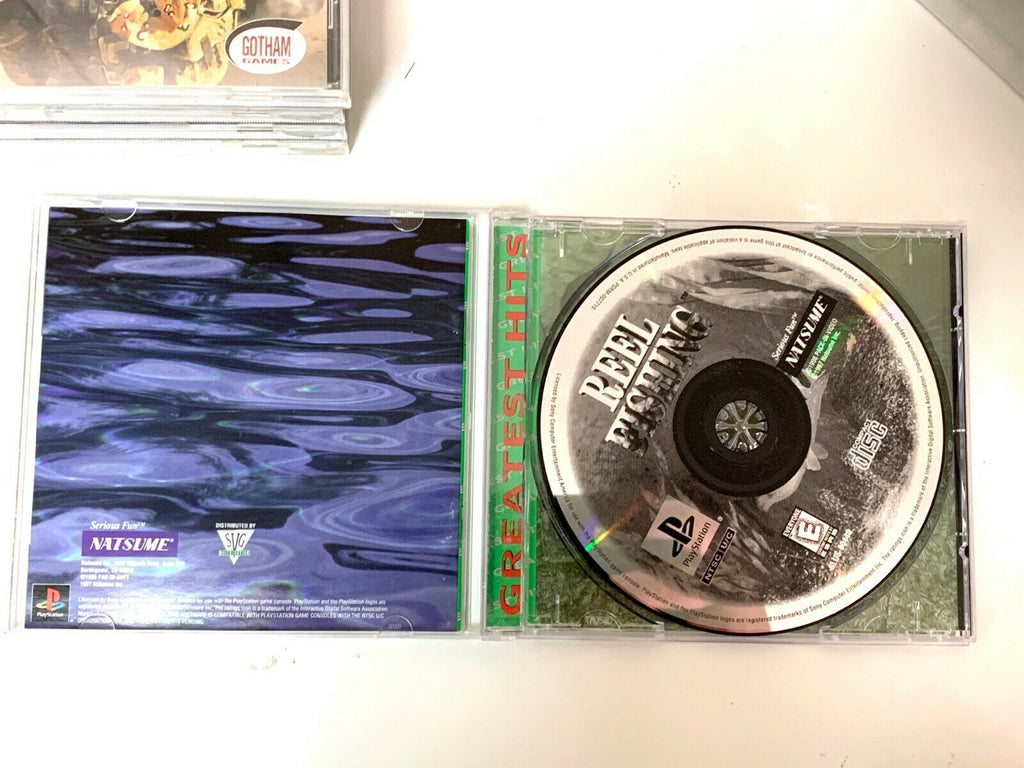 Reel Fishing - PS1 PS2 Playstation Game Complete