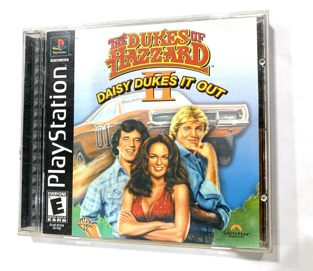 The Dukes of Hazzard II Daisy Dukes It Out PlayStation 1 PS1 COMPLETE CIB Tested