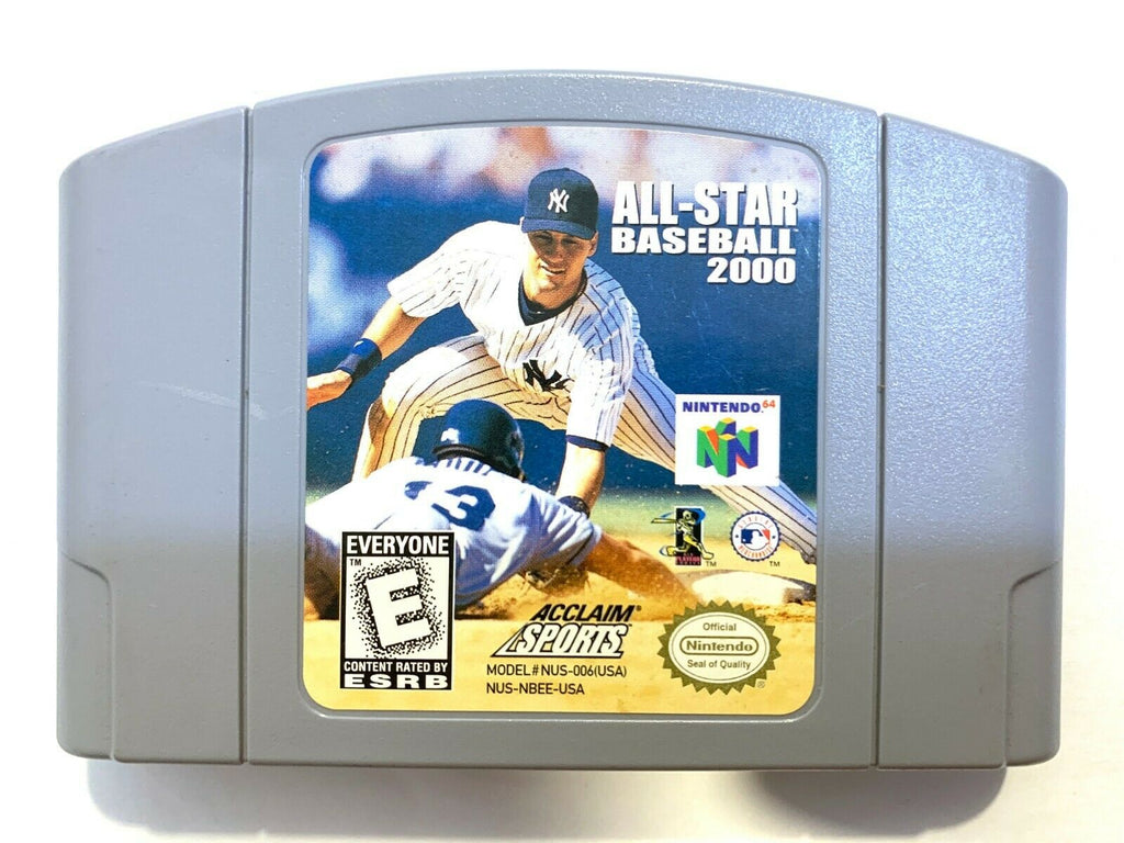 All Star Baseball 2000 Nintendo 64 N64 Game