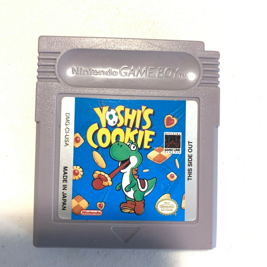 Yoshi's Cookie Nintendo Gameboy Original Game - Tested - Working - Authentic!