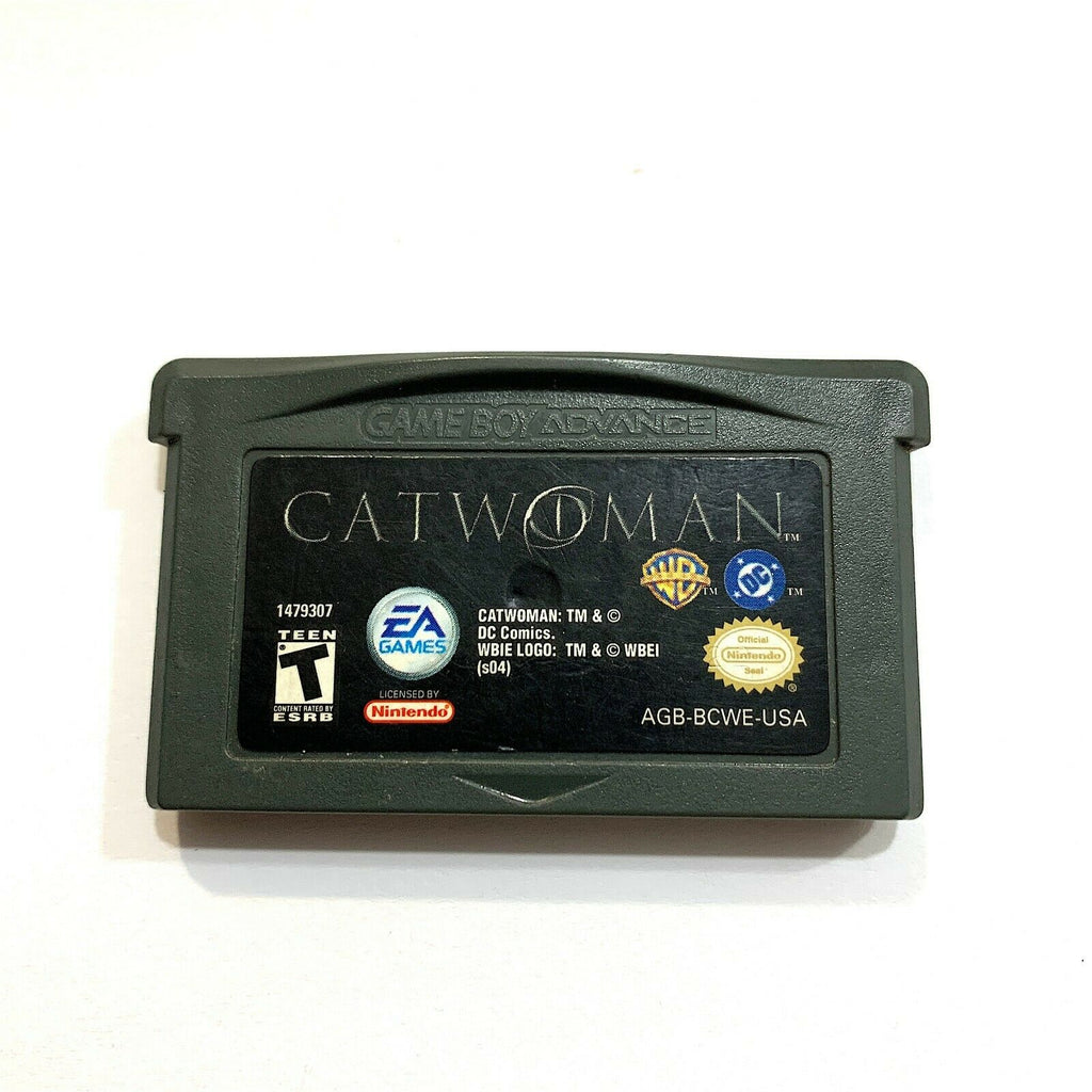 Catwoman - Game Boy Advance GBA Game - Tested Working Authentic
