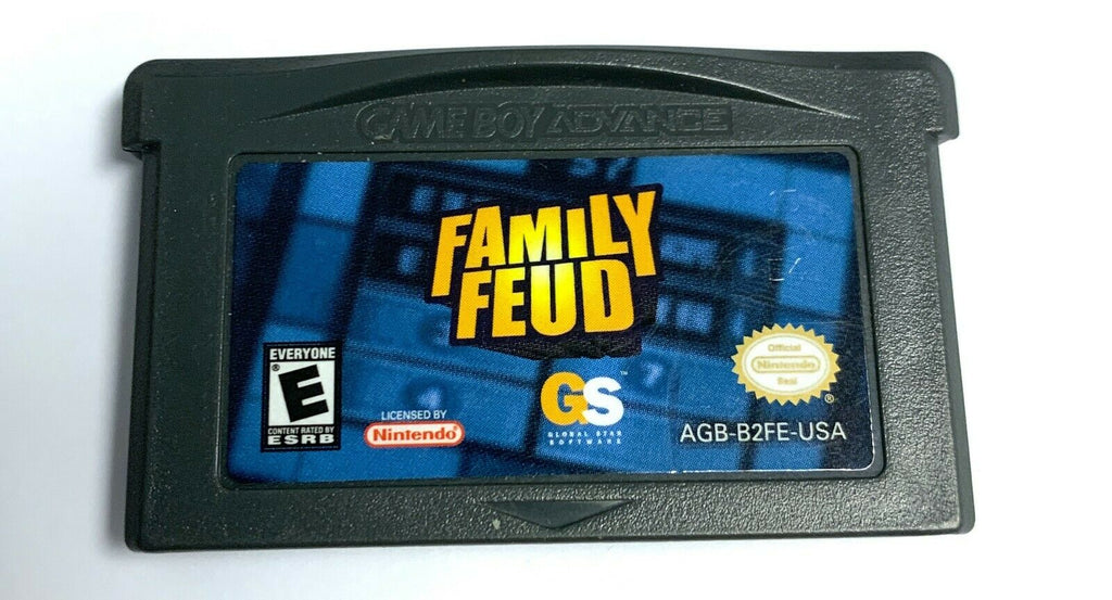 Family Feud Nintendo Gameboy ADVANCE GBA Tested AUTHENTIC Working