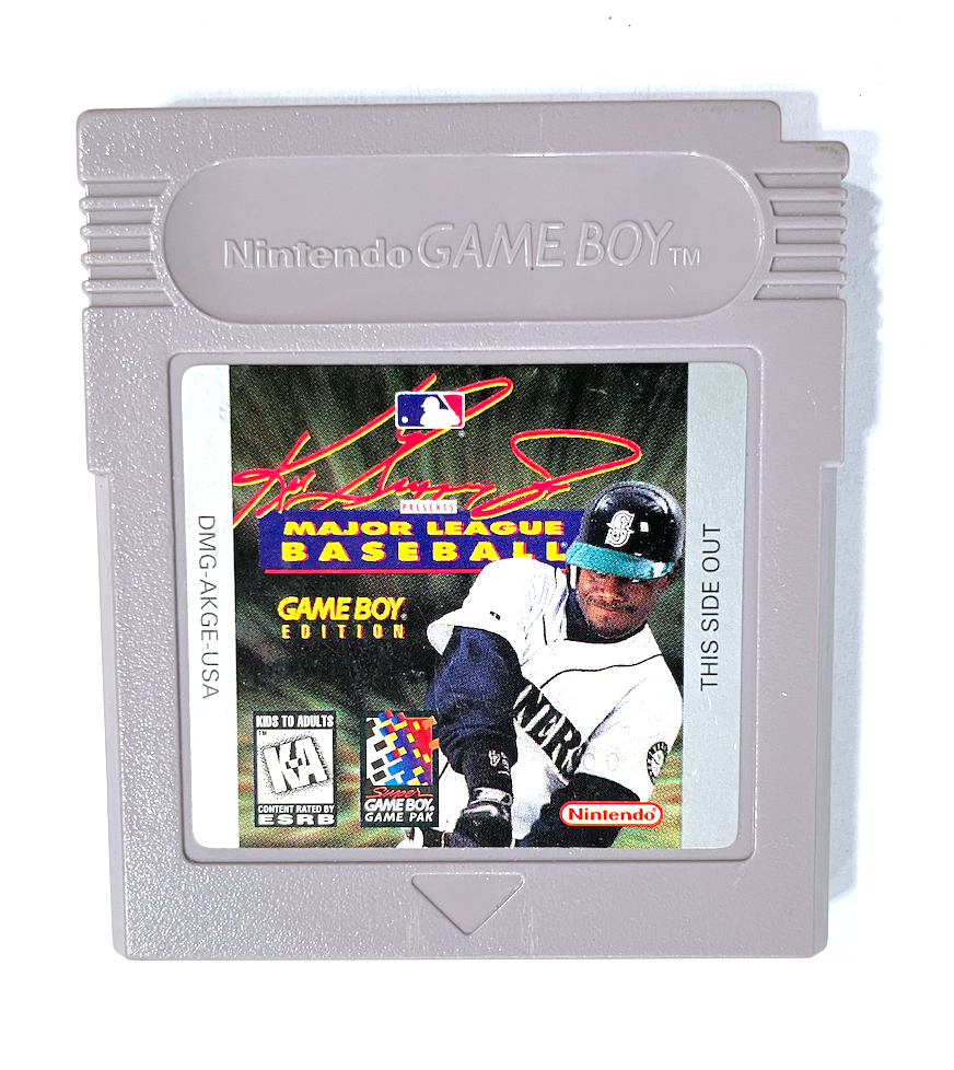 Ken Griffey Jr Major League Baseball ORIGINAL NINTENDO GAMEBOY GAME Tested!