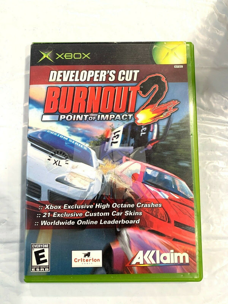 Burnout 2: Point of Impact - Developer's Cut (Microsoft Xbox Game) Tested!