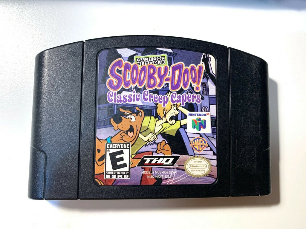 Scooby-Doo! Classic Creep Capers NINTENDO 64 N64 Boxed Game NO MANUAL w/ Box