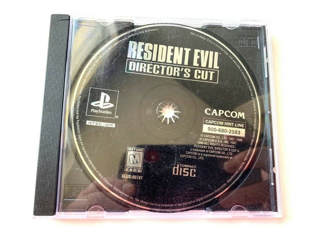 Resident Evil Director's Cut (Sony Playstation 1 PS1) DISC ONLY - TESTED