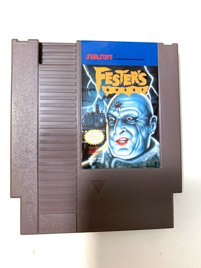Fester's Quest ORIGINAL NINTENDO NES GAME Tested + Working & Authentic!