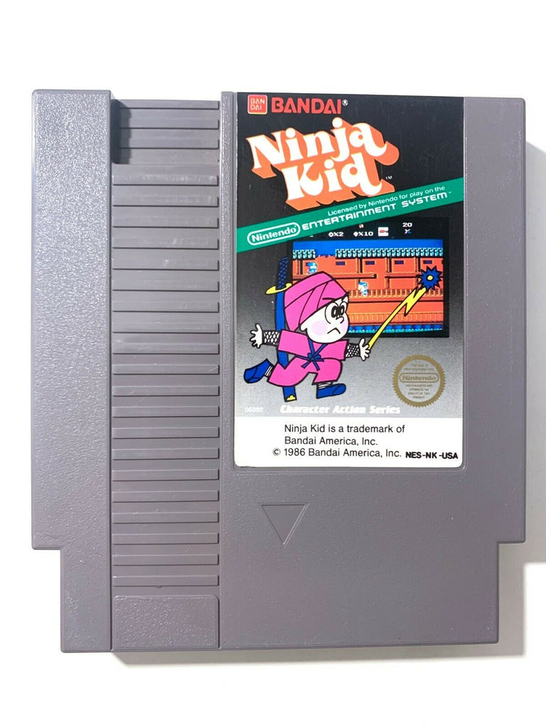 Ninja Kid ORIGINAL NINTENDO NES GAME Tested WORKING Authentic!