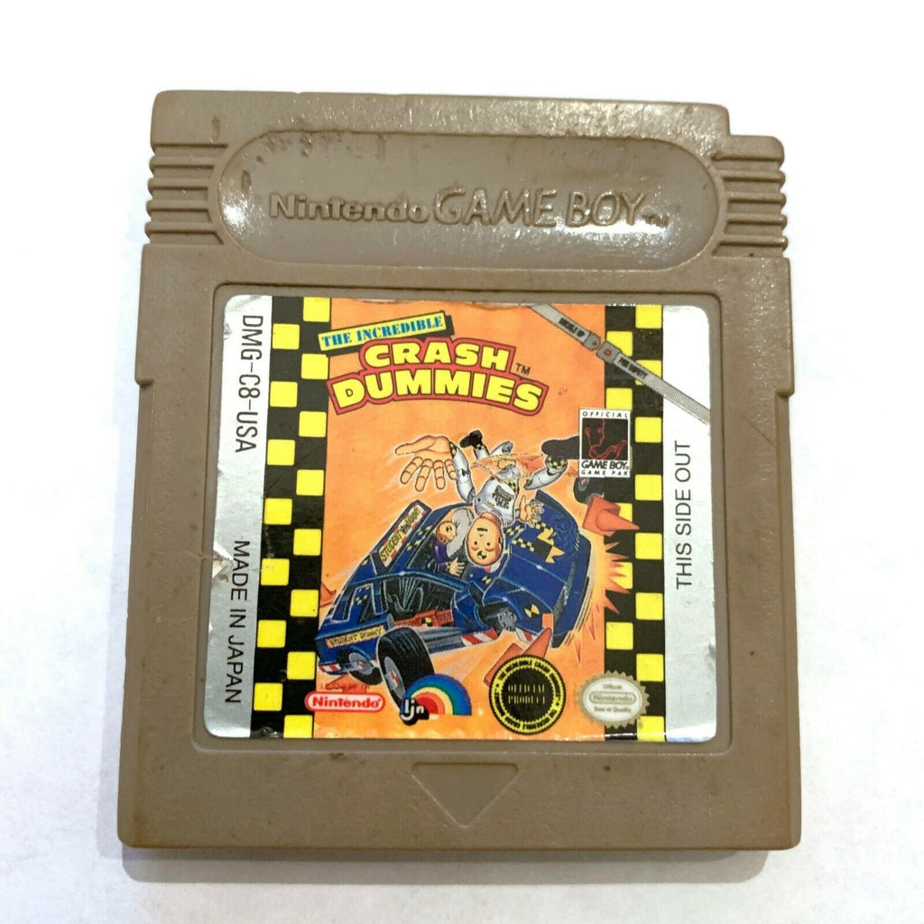 The Incredible Crash Dummies Game Boy Original Game Cartridge TESTED WORKING
