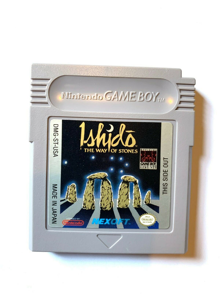 Ishido The Way of Stones ORIGINAL Nintendo GameBoy Game Tested WORKING Authentic