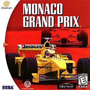 Monaco Grand Prix Sega Dreamcast Game