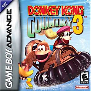 Donkey Kong Country 3 Nintendo Gameboy Boy Advance GBA Game