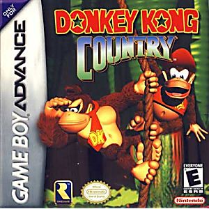 Donkey Kong Country Nintendo Gameboy Advance GBA Game