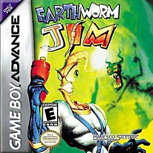 Earthworm Jim Nintendo Gameboy Advance GBA Game