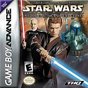 Star Wars Episode II 2 Attack of the Clones Nintendo Gameboy Boy Advance GBA Game