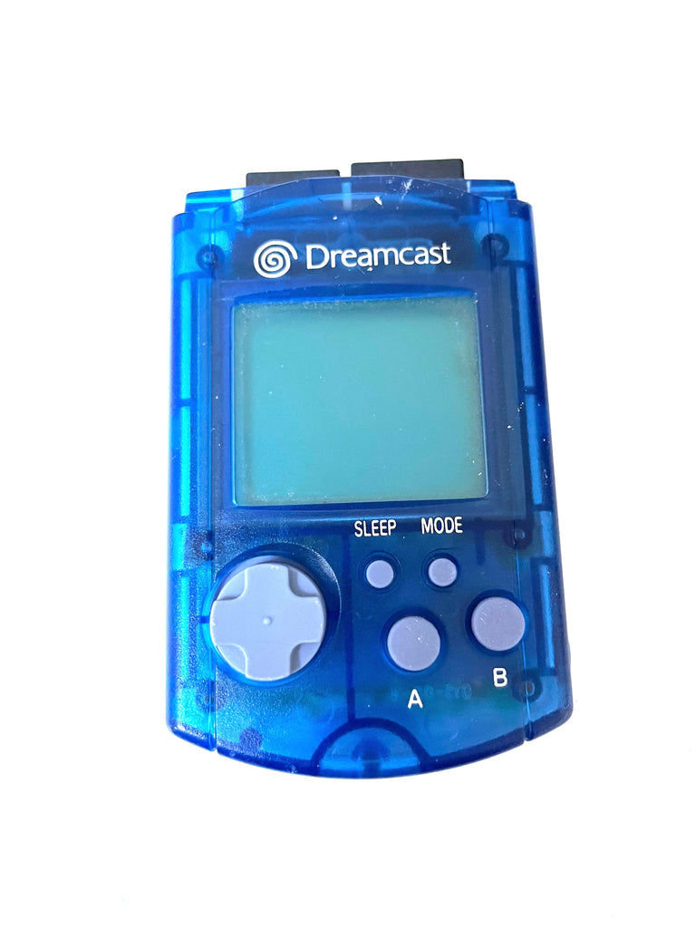 Official Sega Dreamcast Blue VMU Memory Card
