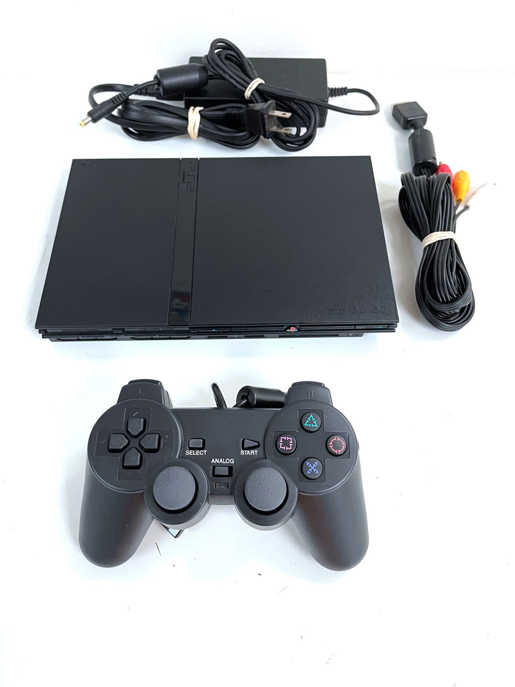 Playstation 2 PS2 Slim Console System Bundle w/ Controller – The Game Island