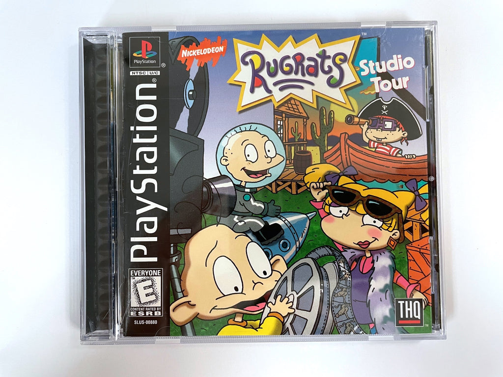 Rugrats Studio Tour Sony Playstation 1 PS1 Game
