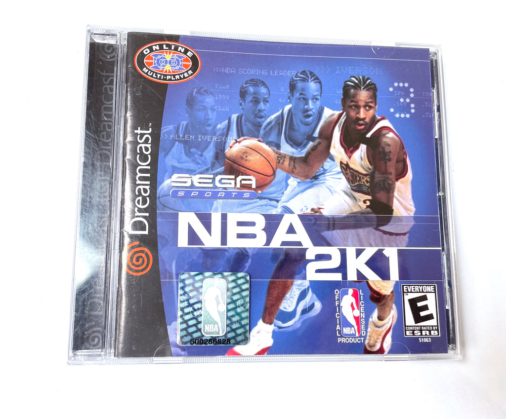 NBA 2k1 Sega Dreamcast Game