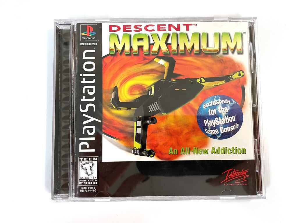 Descent Maximum Sony Playstation 1 PS1 Game