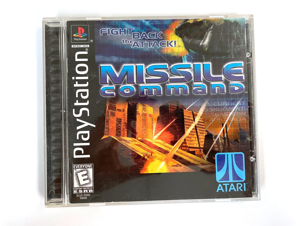Missile Command Sony Playstation 1 PS1 Game