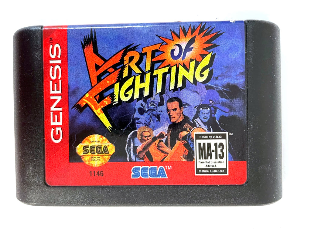 Art of Fighting Sega Genesis Game