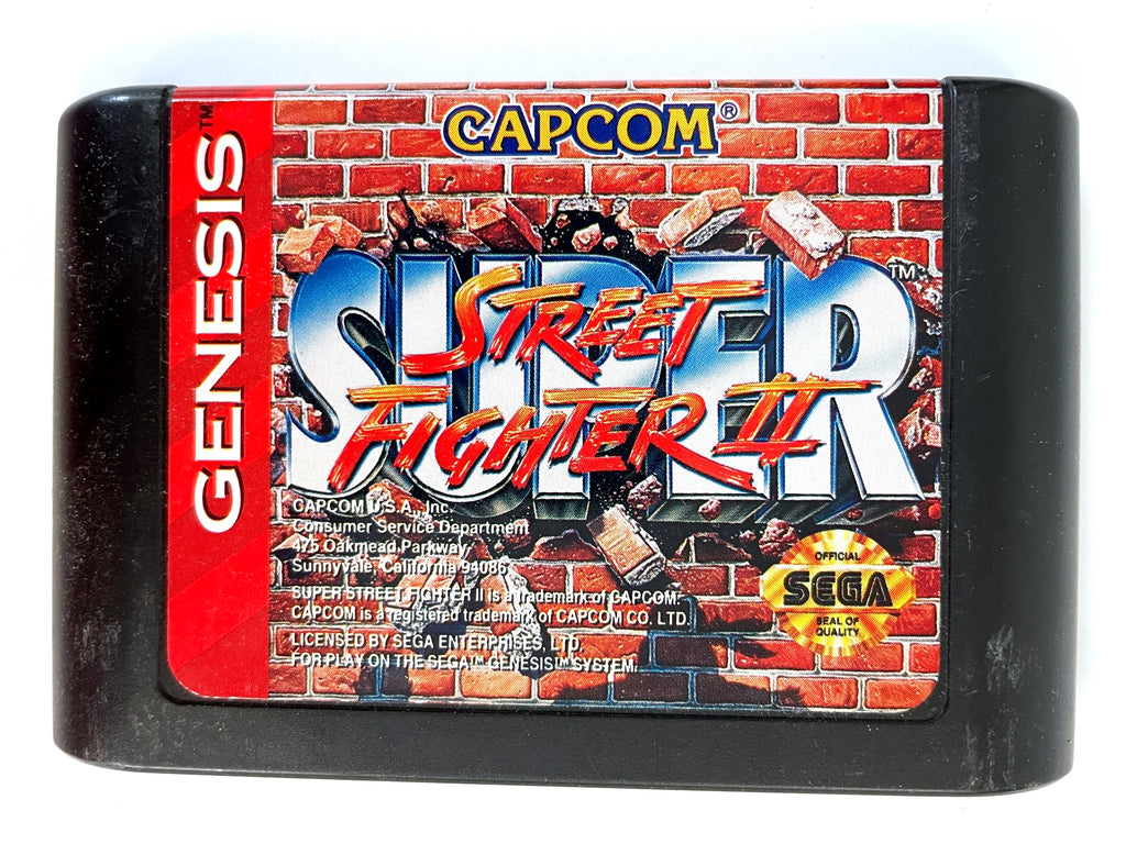 Super Street Fighter II 2 Sega Genesis Game