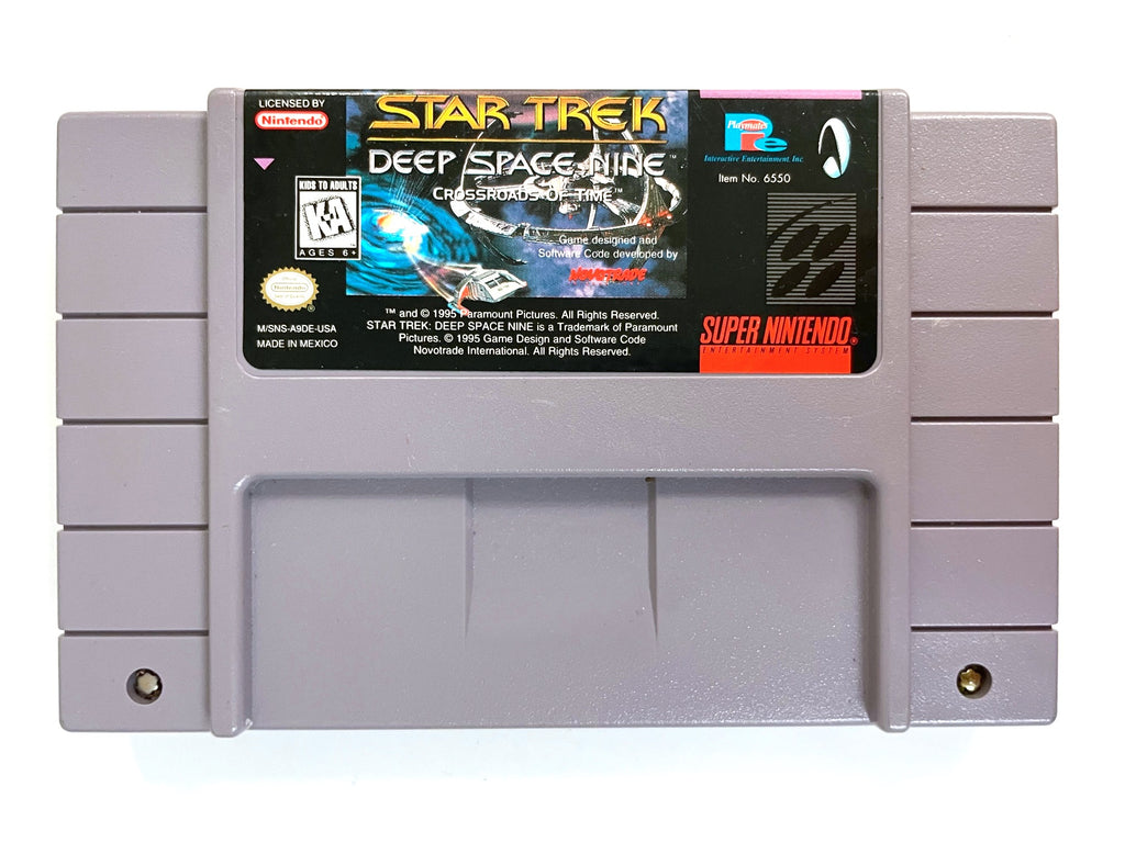 Star Trek Deep Space Nine Super Nintendo SNES Game – The Game Island