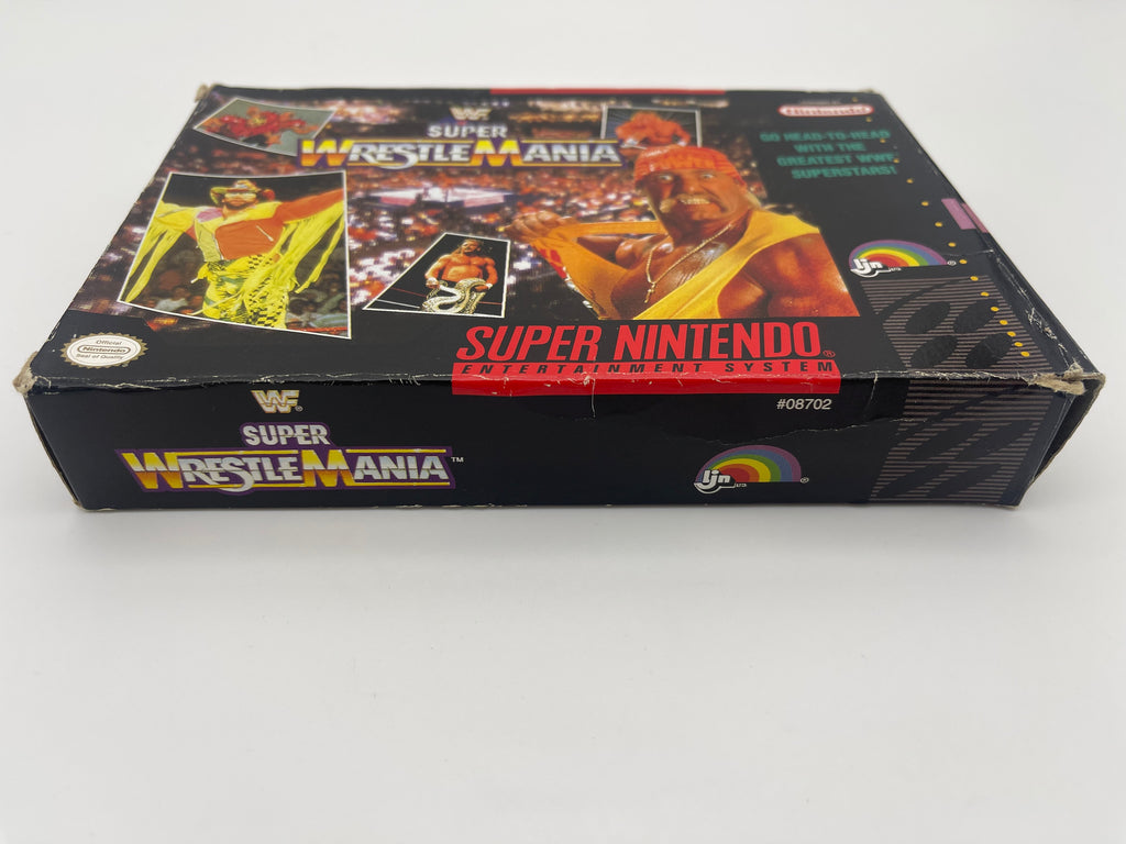 WWF Super Wrestlemania  Super Nintendo SNES Game (Boxed Complete)