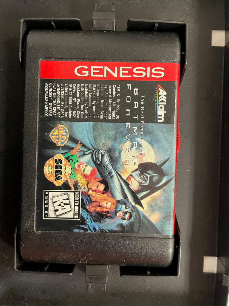 Batman Forever Sega Genesis Game w/ Case