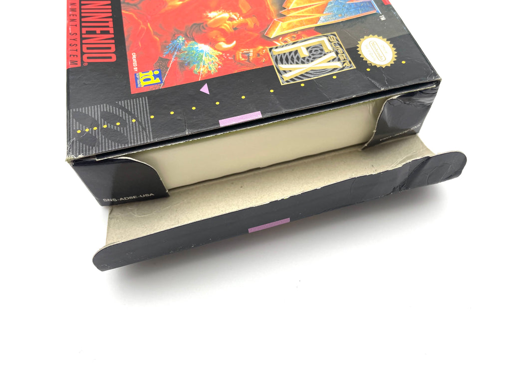 Doom Super Nintendo SNES Authentic Game (w/ Original Box)