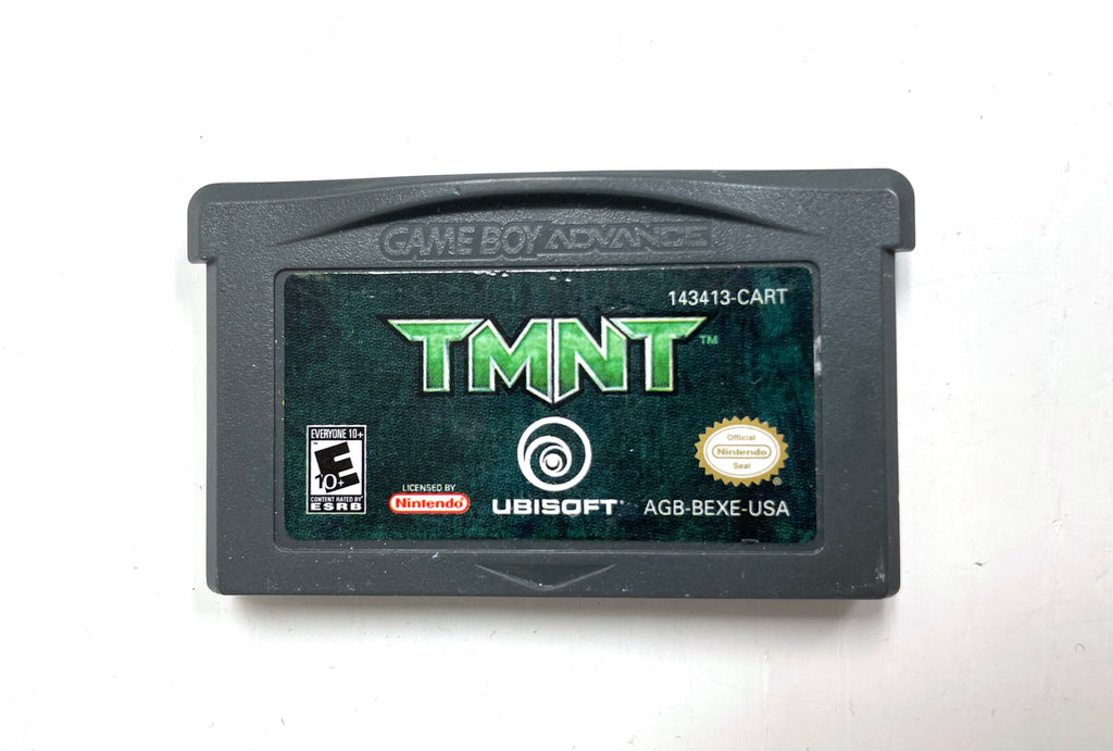 TMNT Teenage Mutant Ninja Turtles Nintendo Gameboy Advance GBA Game