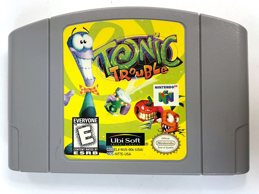 Tonic Trouble Nintendo 64 N64 Game