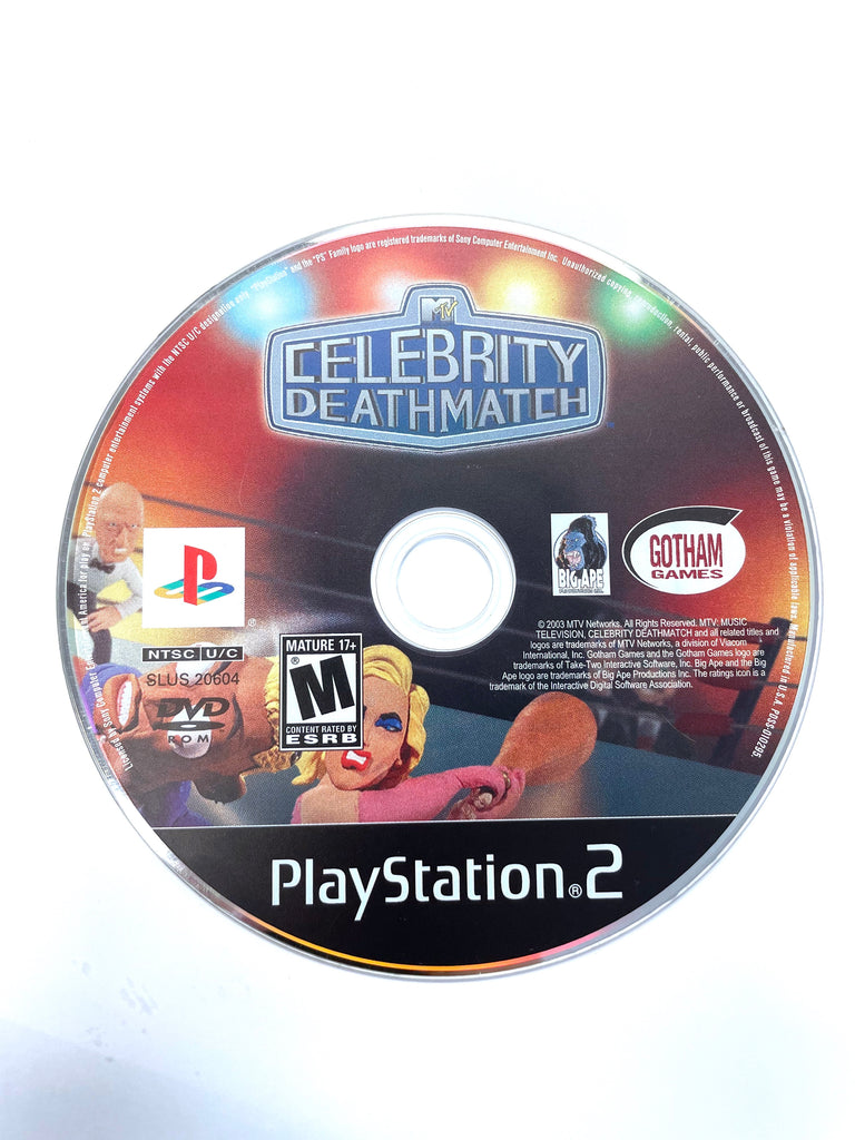 Celebrity Death Match Sony Playstation 2 PS2 Game