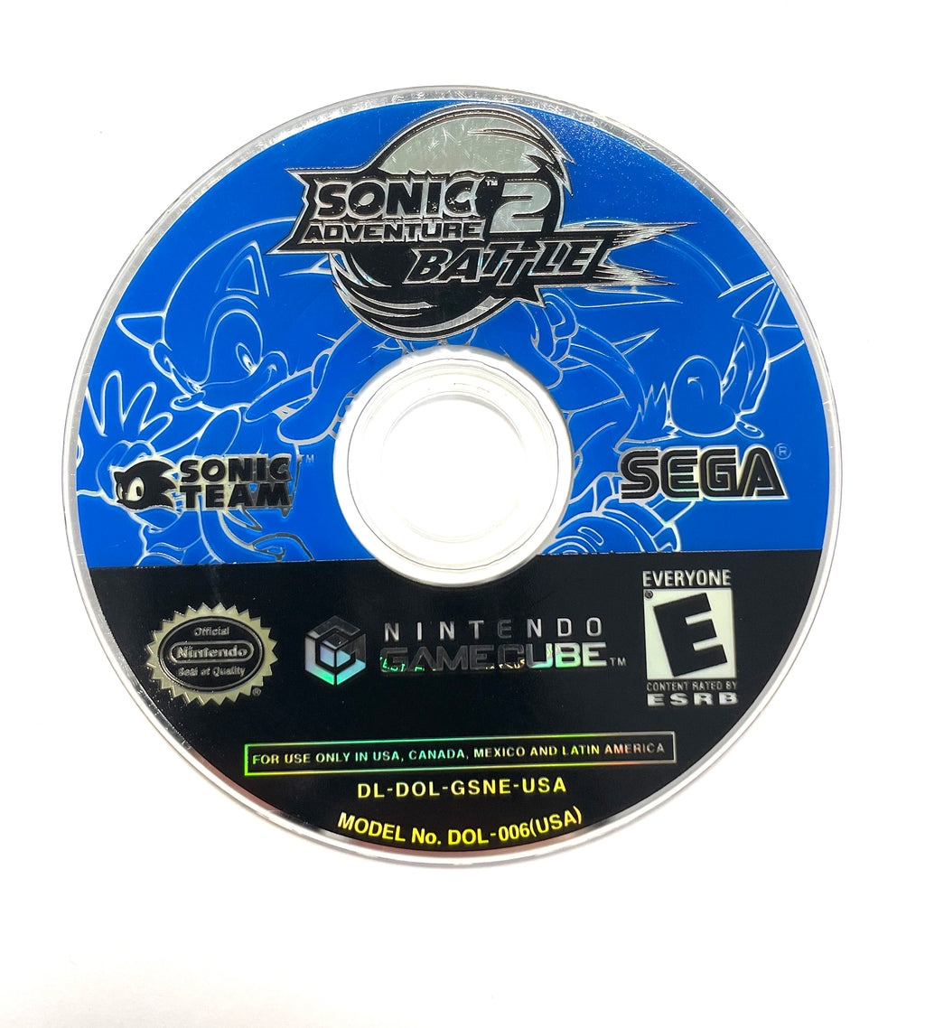 Sonic Adventure 2 Battle (GameCube, 2002) NM Disc Complete CIB Manual FAST  SHIP