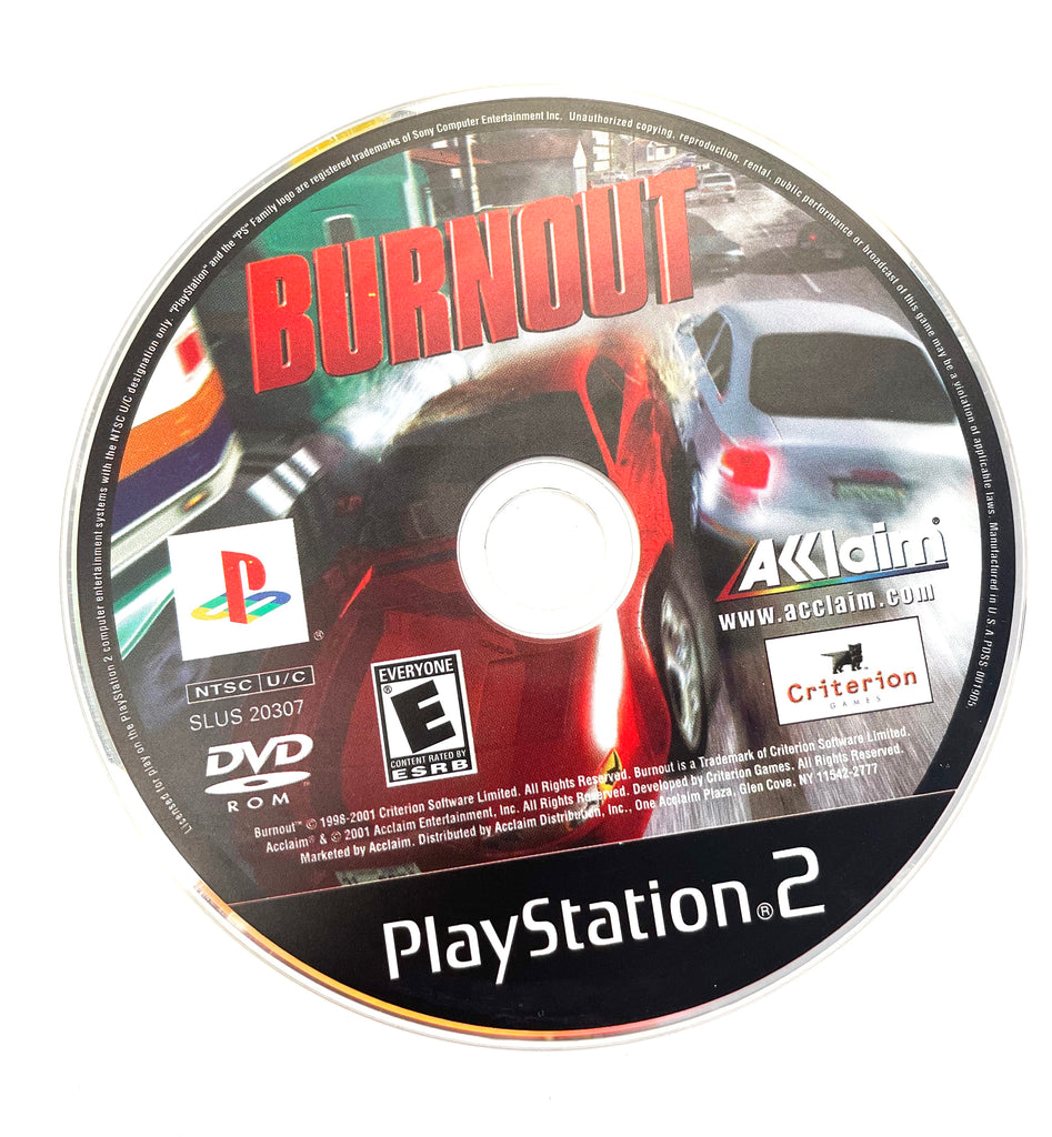 Burnout Sony Playstation 2 PS2 Game