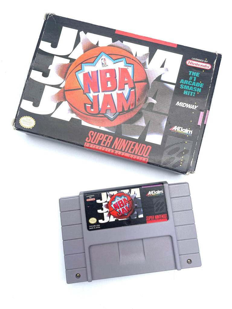 NBA Jam Super Nintendo SNES Game (Boxed)