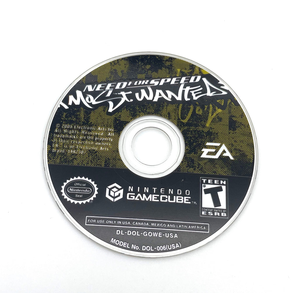 Need for Speed Most Wanted Nintendo Gamecube Game