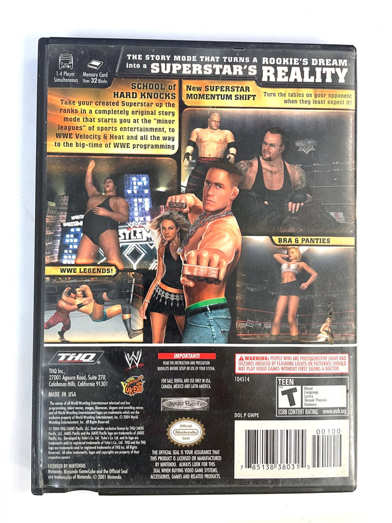 WWE Day of Reckoning Nintendo Gamecube Game
