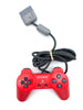 SONY Playstation PS1 Red Wired Controller SCPH-1080 Official OEM Rare