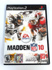 Madden NFL 10 Sony Playstation 2 PS2 Game