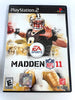 Madden 11 Sony Playstation 2 PS2 Game
