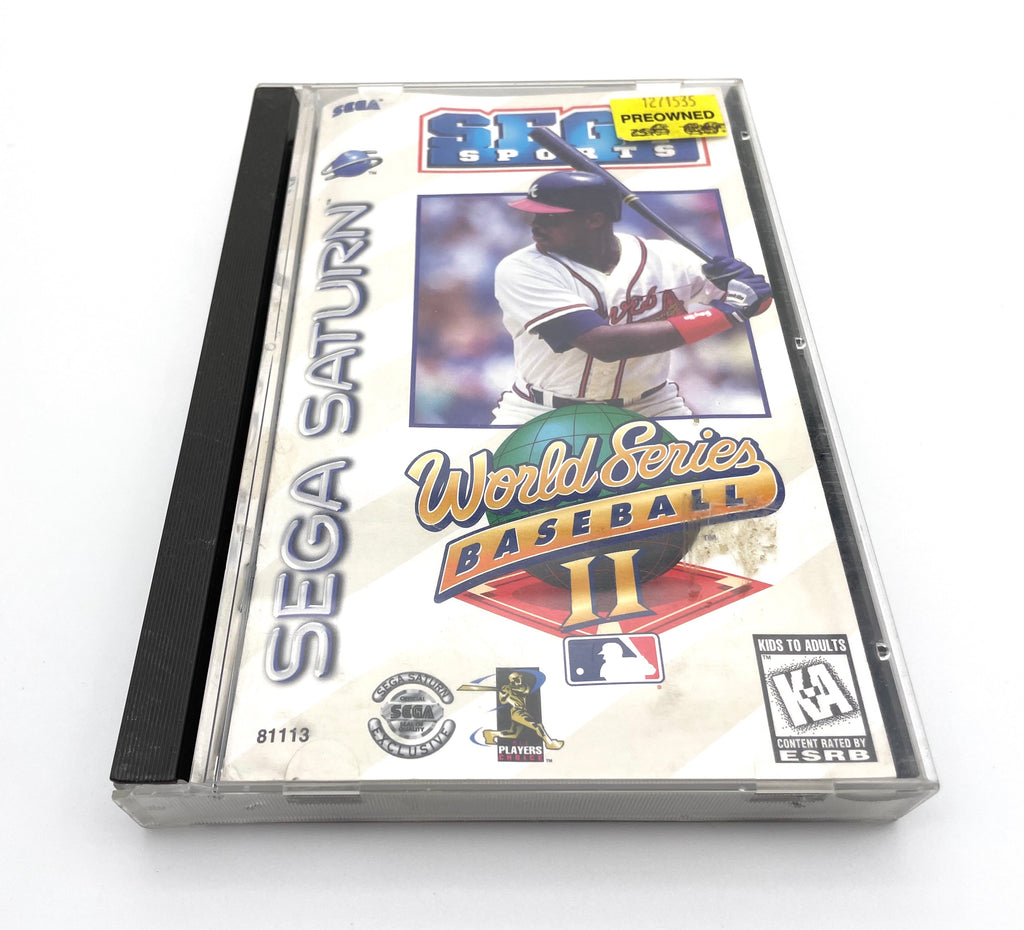 World Series Baseball II 2 Sega Saturn Game