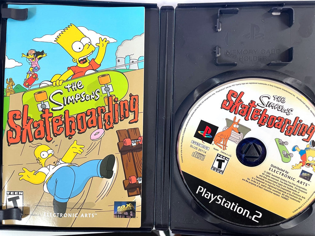 The Simpson's Skateboarding - PlayStation 2: Video Games 