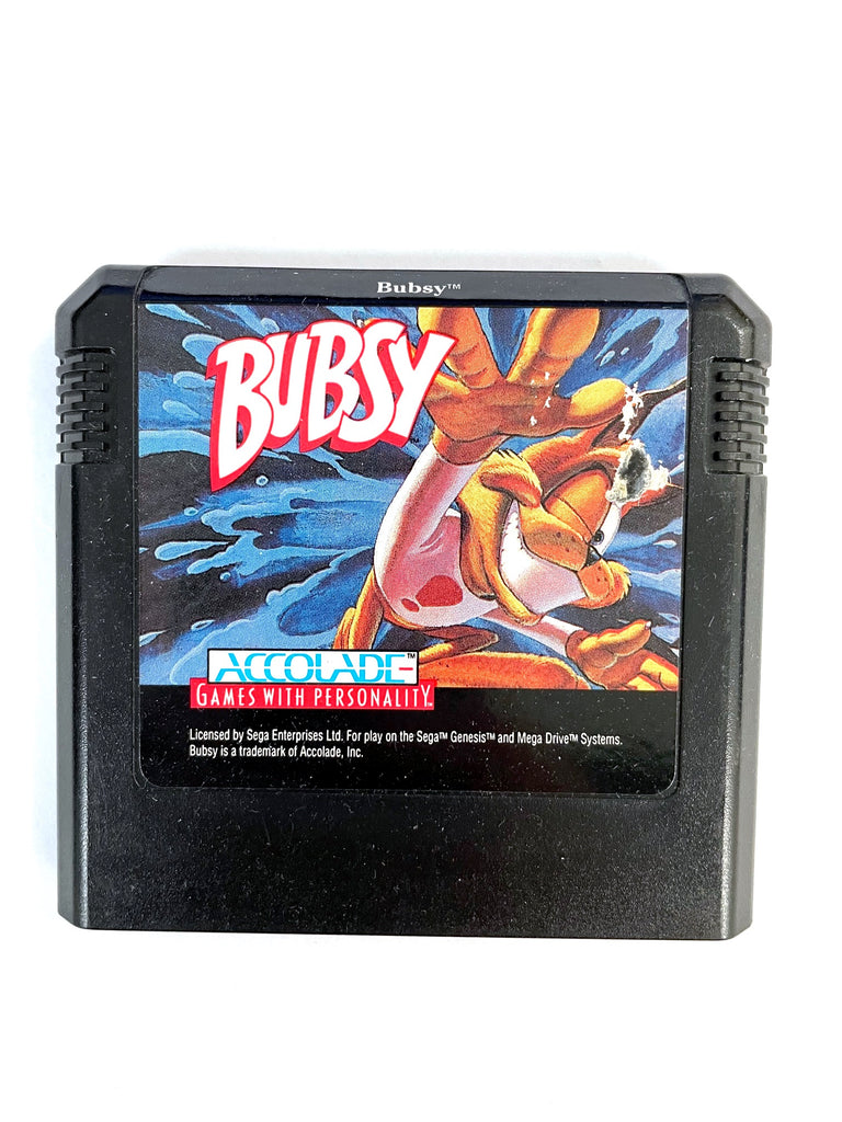 Bubsy Sega Genesis Game