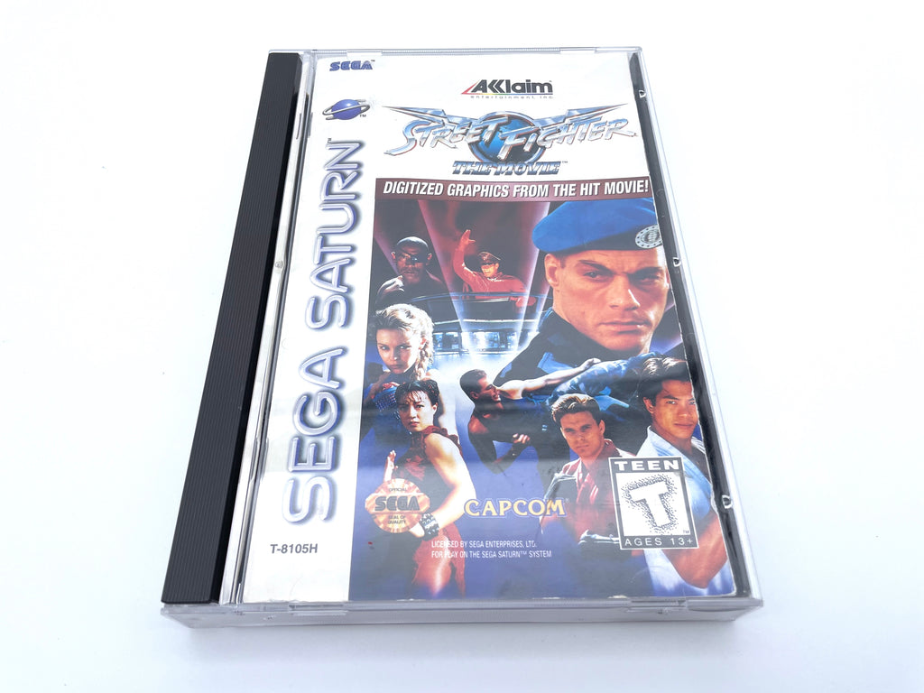 Street Fighter the Movie Sega Saturn Game (Complete)