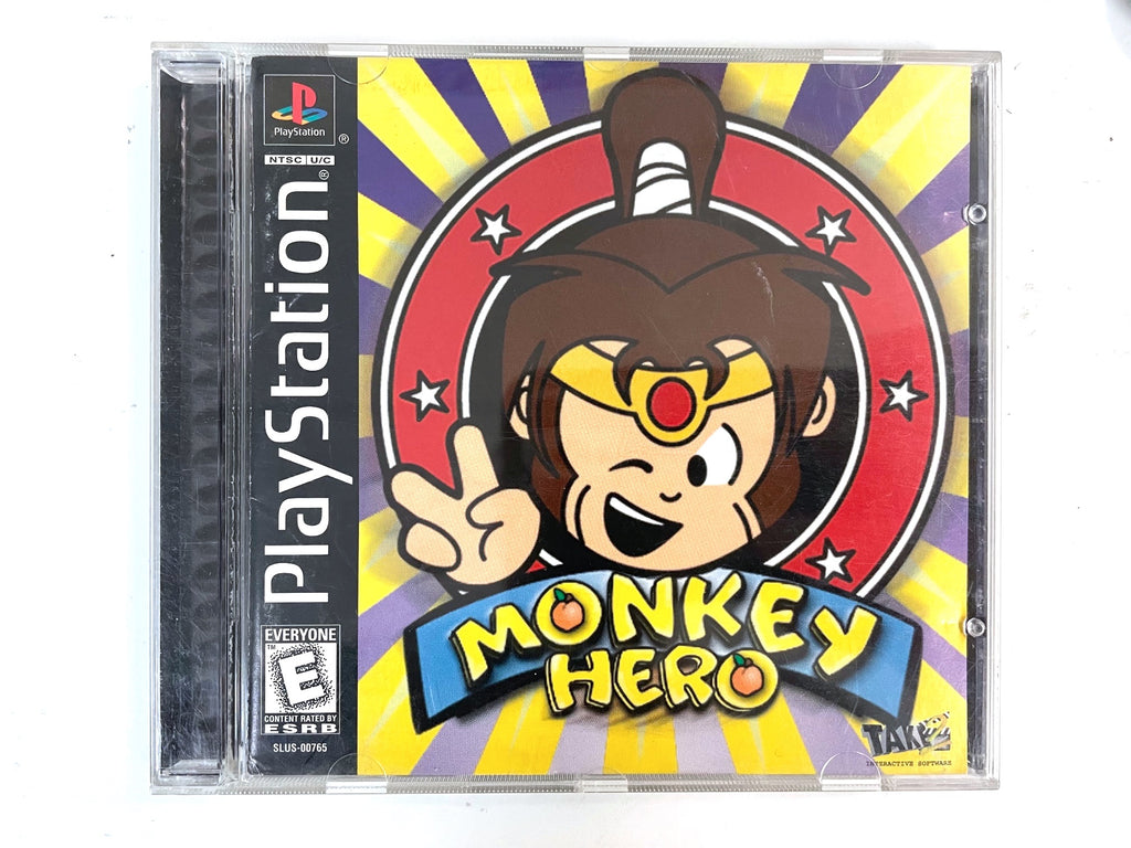 Monkey Hero Sony Playstation 1 PS1 Game