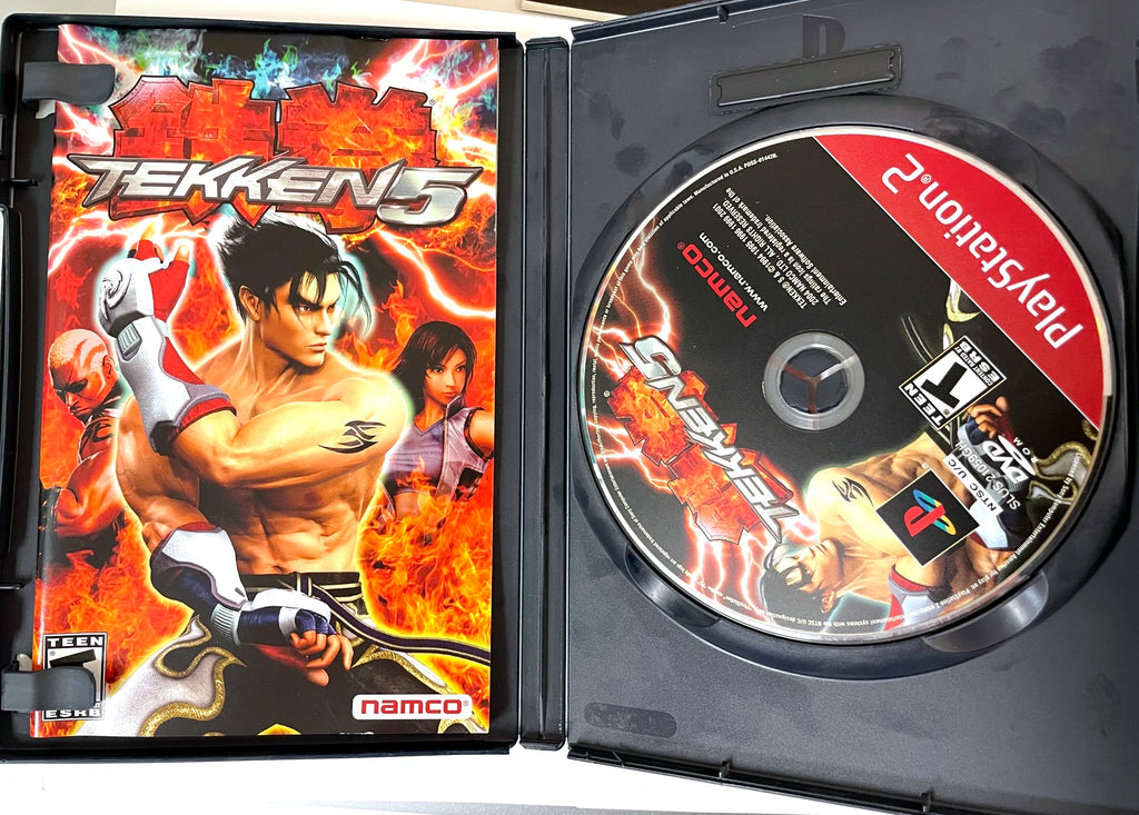 Tekken 5 Sony Playstation 2 PS2 Game