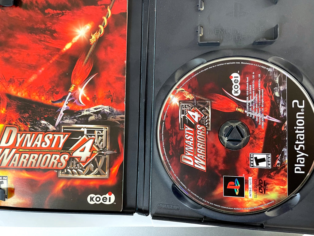 Dynasty Warriors 4 Sony Playstation 2 PS2 Game