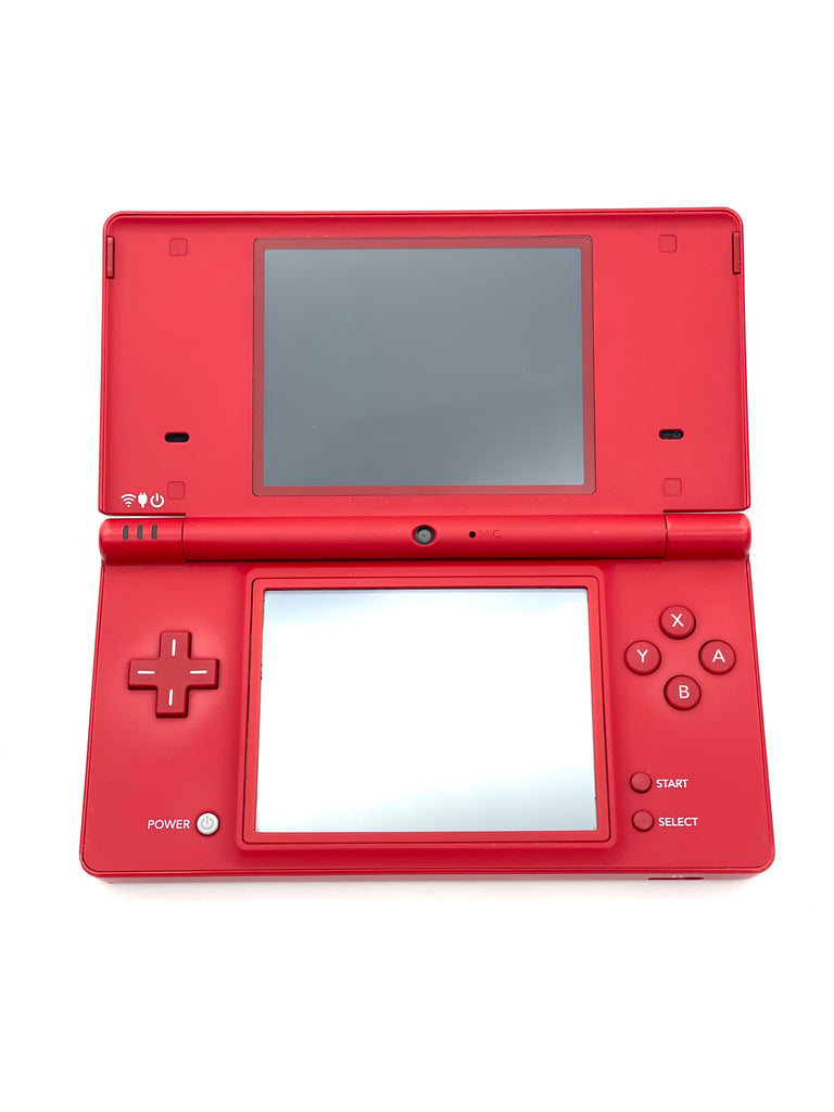 Red Nintendo Dsi Handheld Game System w/ Charger & Stylus